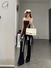BASERANGE hollow strap skirt DRHSS-RB-SP24 TACTILE